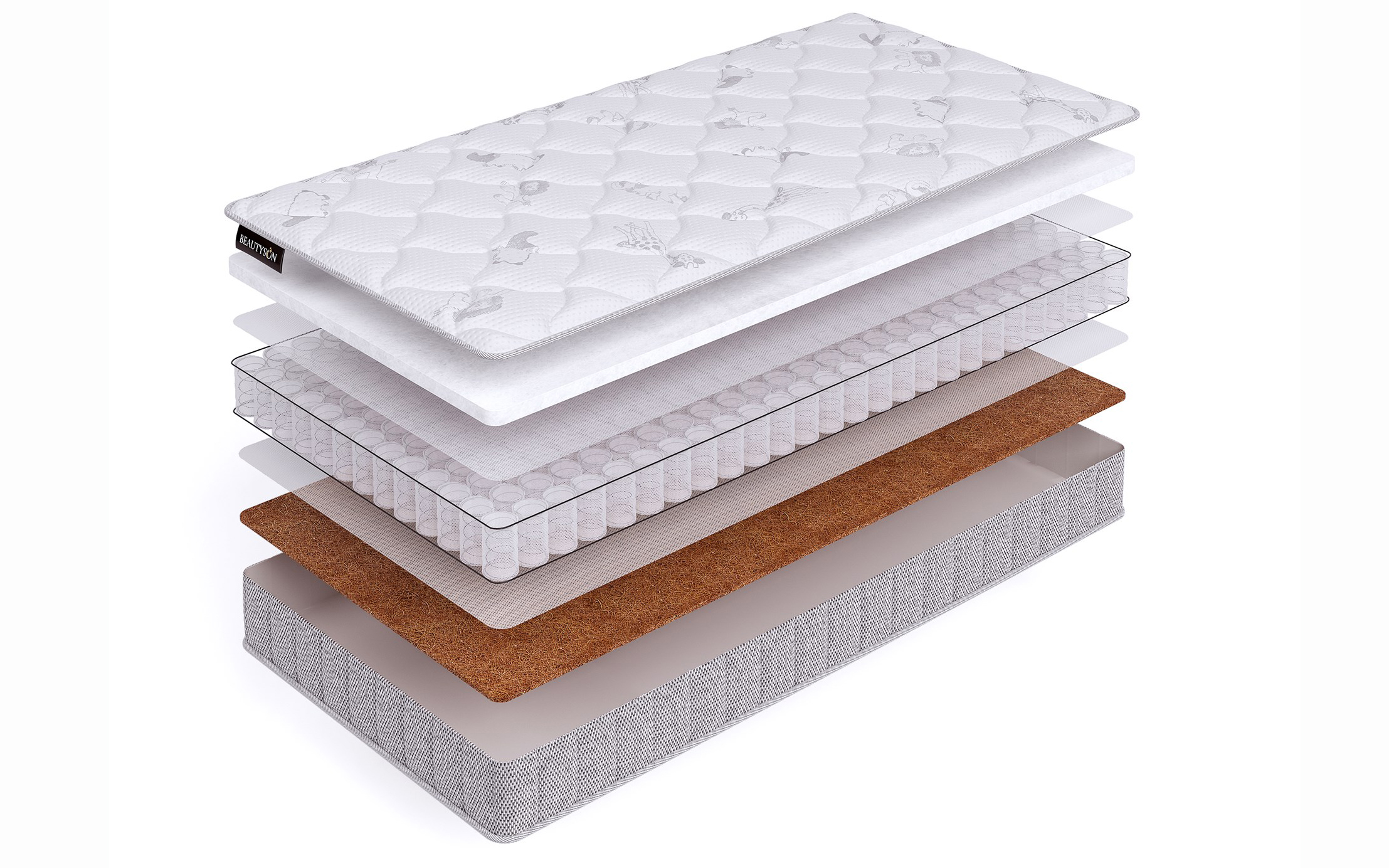 детский матрас Beautyson Baby Split Hard S600 LUX 1 Beautyson Baby Split Hard S600 LUX